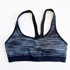 NWOT Swim Top, TYR Arvada Lyn Racerback Swim Top, Black Grey Pattern, L (10/12)